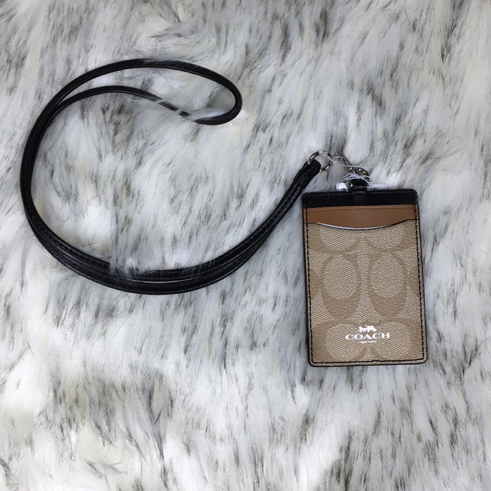 Coach ID /luggage tag holder
